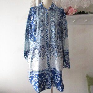 Greek Island Tunic - Anthropologie XL with pockets